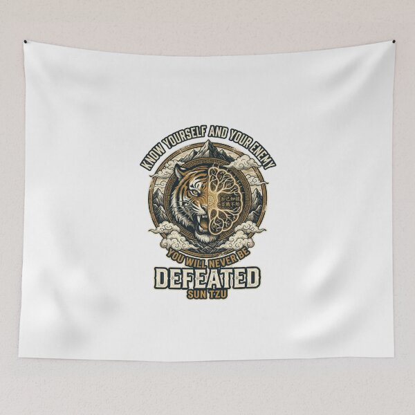 Item preview, The Art of War by SUN TZU "KNOW YOURSELF" designed and sold by SilentStrategyShop.