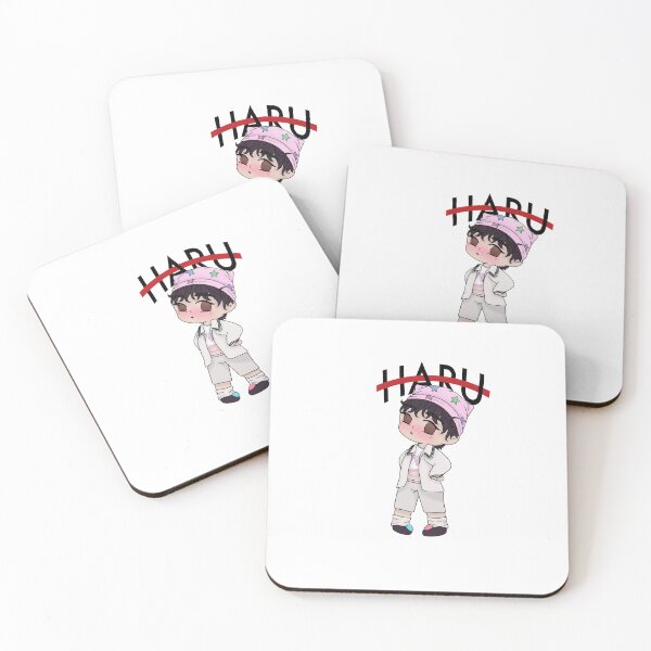 Item preview, XLOV Chibi Kpop Idol Vinyl Stickers | Haru, Hyun, Wumuti, Rui Fan Merch designed and sold by Lhinn Designs.