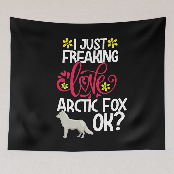 Item preview, I Just Freaking Love Arctic Fox Ok designed and sold by CosmoKitsch.
