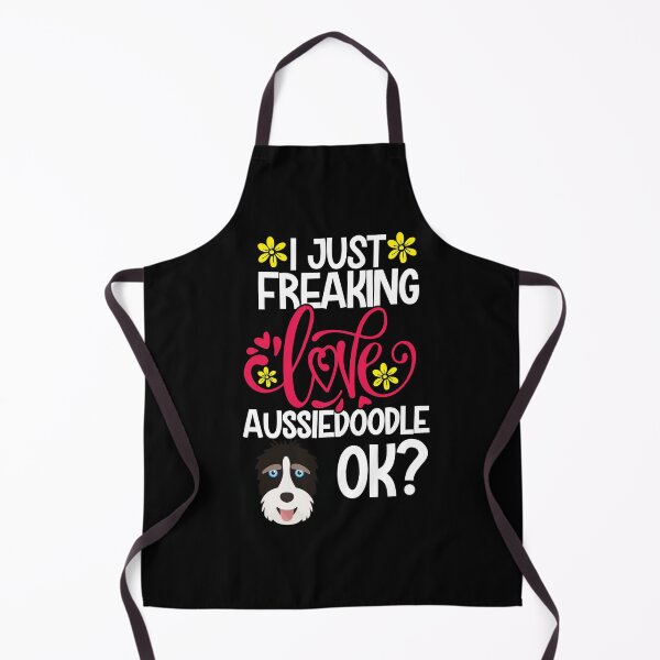 Item preview, I Just Freaking Love Aussiedoodle Ok designed and sold by CosmoKitsch.