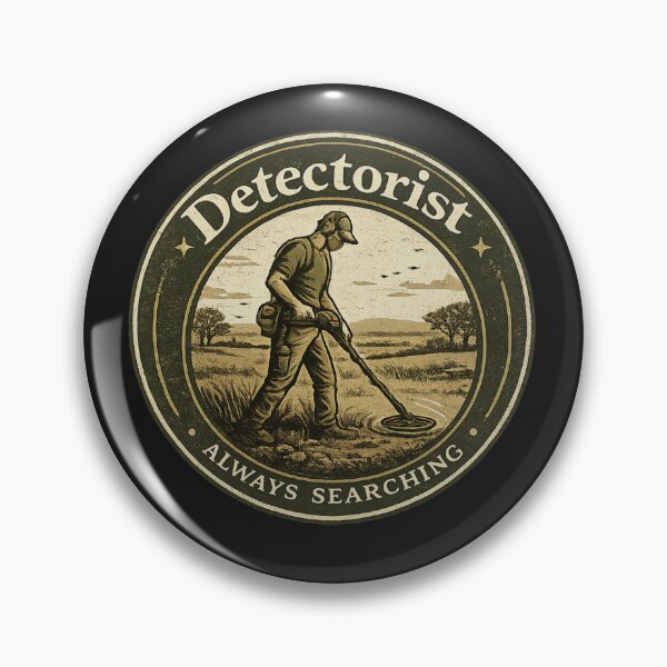 Item preview, Detectorist Always Searching Metal Detecting Hobby Treasure Hunter designed and sold by Pickachoo.