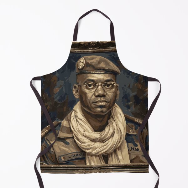 Item preview, Oil portrait - Malian officer designed and sold by Wolagno.