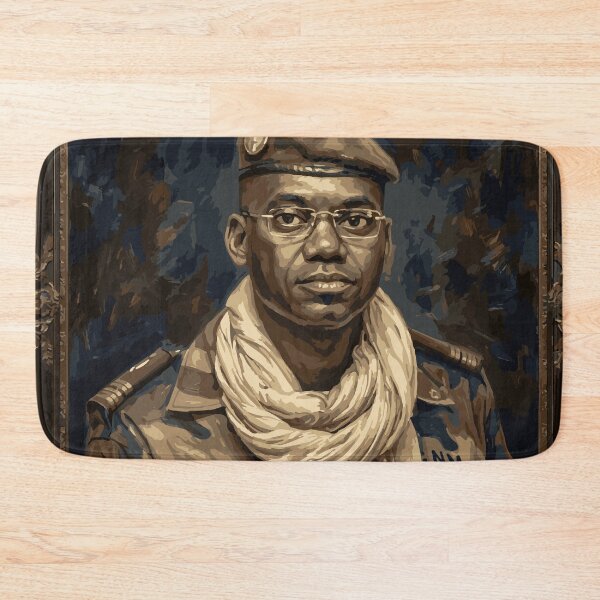 Item preview, Oil portrait - Malian officer designed and sold by Wolagno.