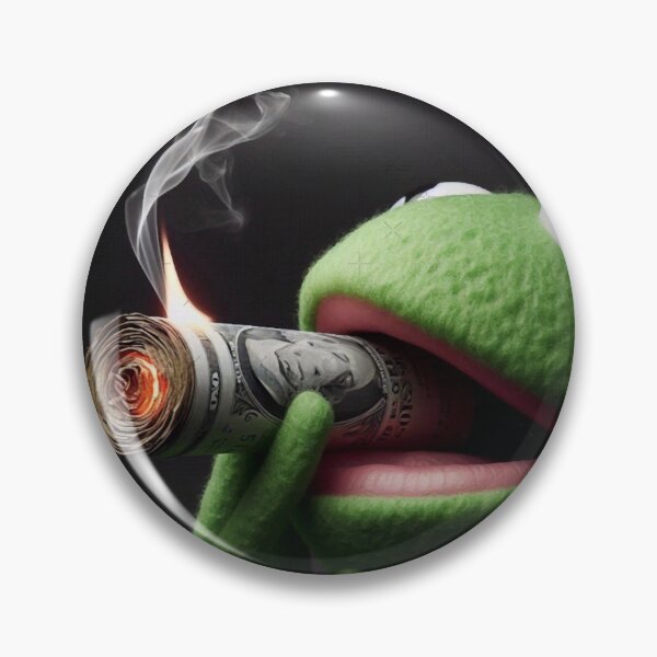 Item preview, Funny Kermit The Frog Smoking  designed and sold by carolcollins54.