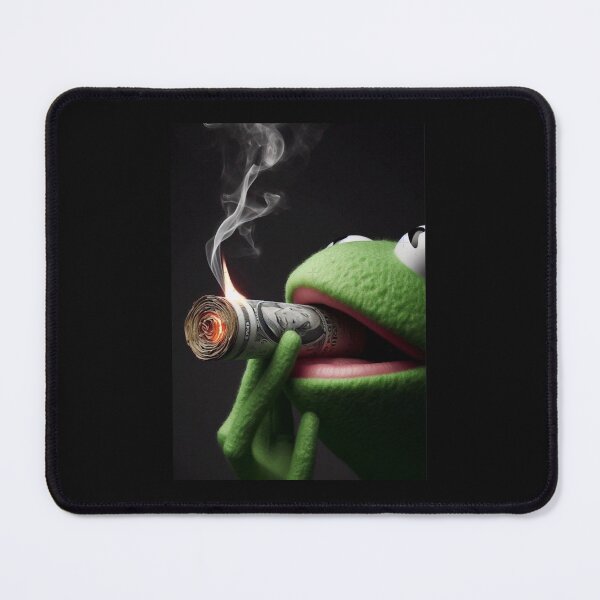 Item preview, Funny Kermit The Frog Smoking designed and sold by carolcollins54.