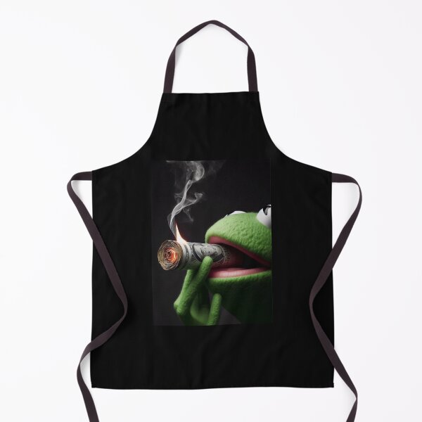 Item preview, Funny Kermit The Frog Smoking designed and sold by carolcollins54.