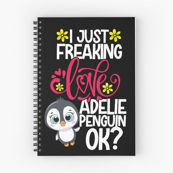 Item preview, I Just Freaking Love Adelie Penguin Ok designed and sold by CosmoKitsch.