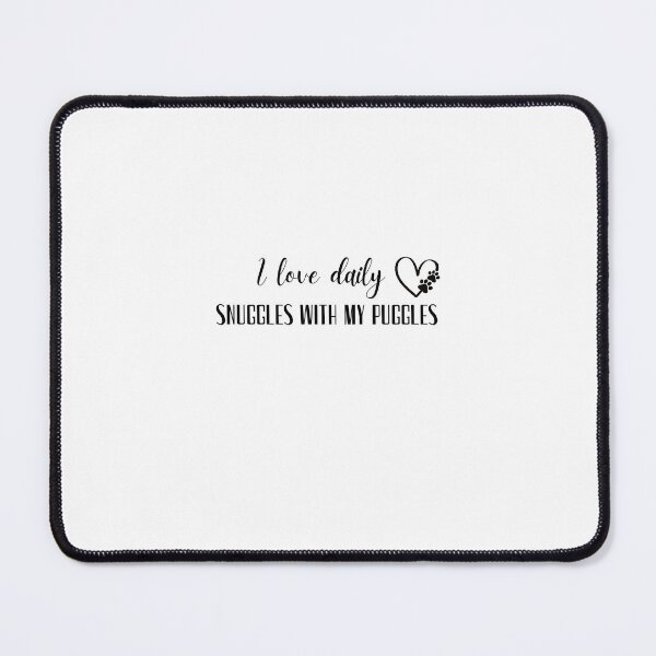 Item preview, Snuggles with my Puggles designed and sold by picturethispas.