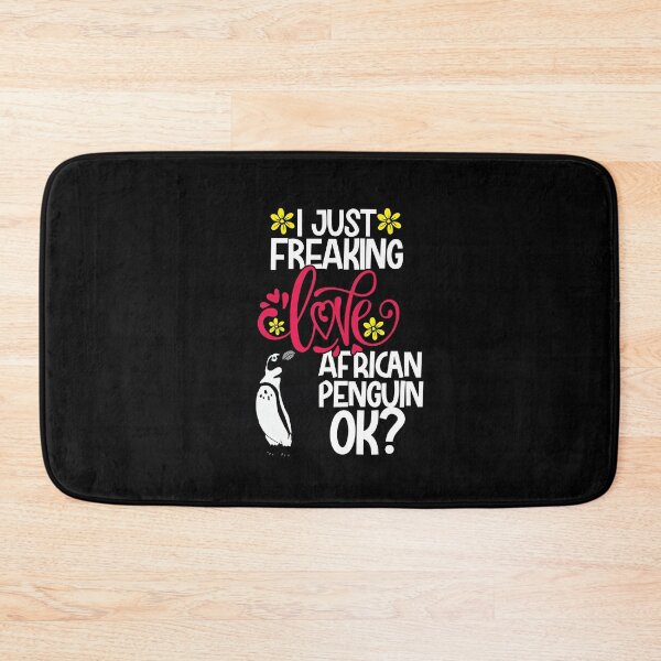 Item preview, I Just Freaking Love African Penguin Ok designed and sold by CosmoKitsch.