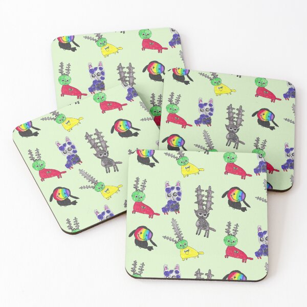 Item preview, Magical Forest Animals Kids Art Sticker Pack designed and sold by nimbfeja.
