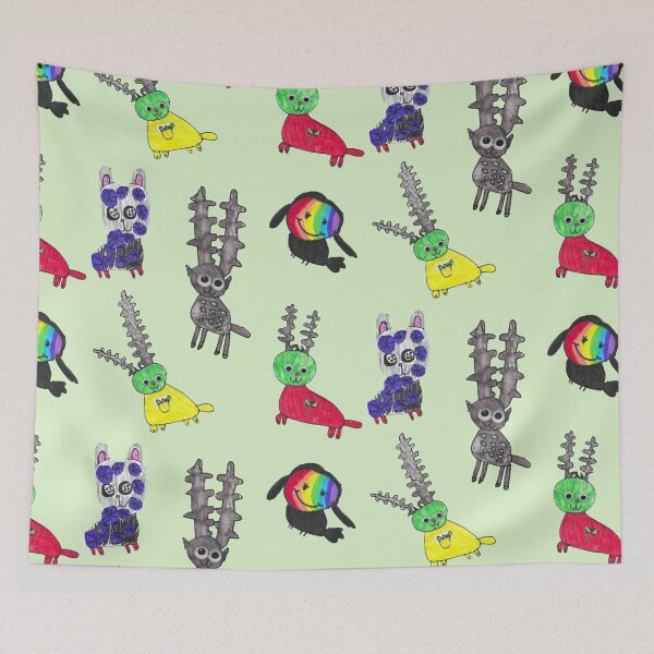 Item preview, Magical Forest Animals Kids Art Sticker Pack designed and sold by nimbfeja.