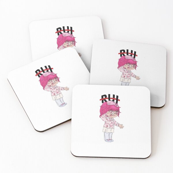 Item preview, XLOV Chibi Kpop Idol Vinyl Stickers | Rui, Haru, Hyun, Wumuti Fan Merch designed and sold by Lhinn Designs.
