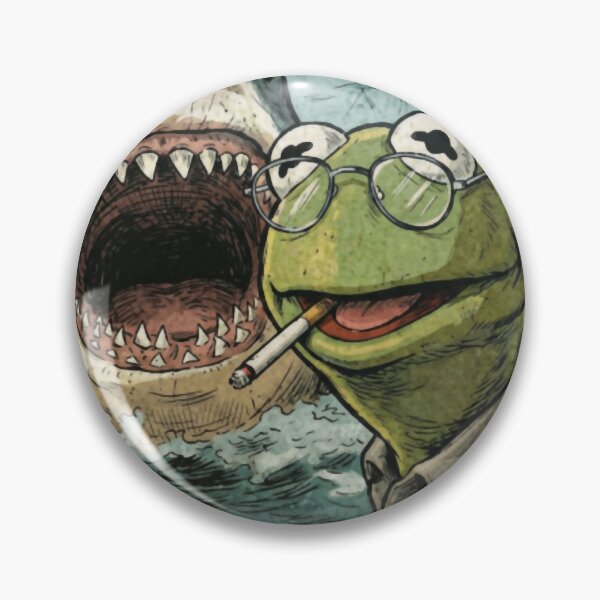 Item preview, Funny Kermit The Frog Smoking  designed and sold by carolcollins54.