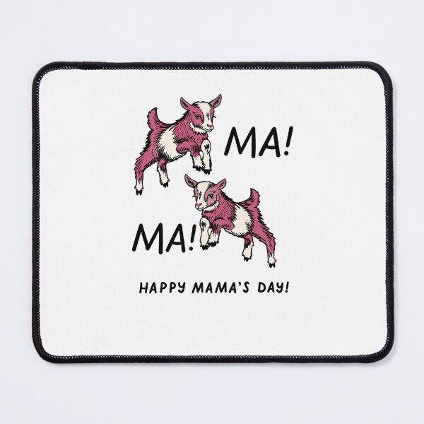 Item preview, Happy Mama’s Day Jumping Baby Goats Mother's Day designed and sold by krystalRomanart.