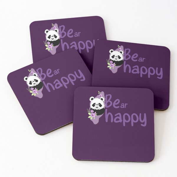 Item preview, Be happy panda t-shirt positive mood designed and sold by Maryart8.