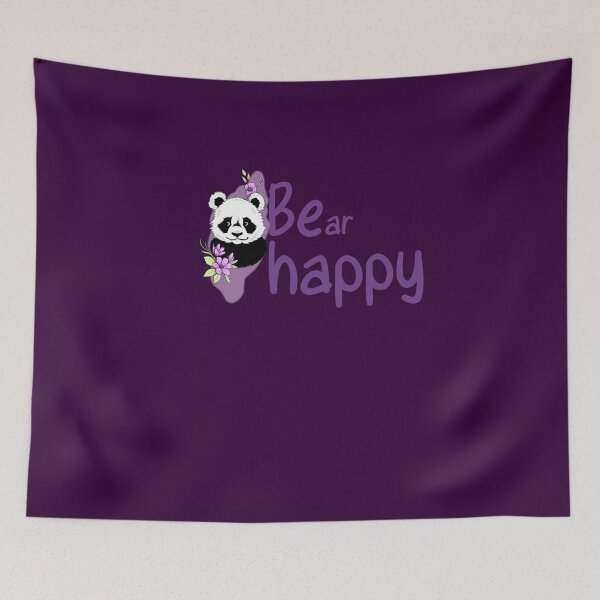 Item preview, Be happy panda t-shirt positive mood designed and sold by Maryart8.