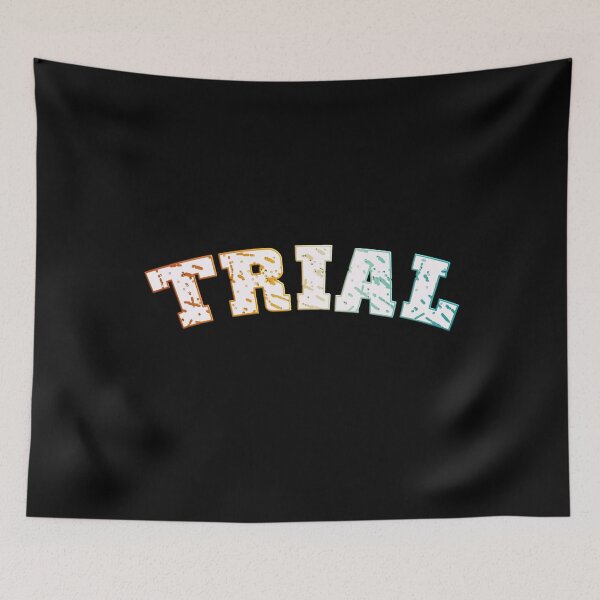 Item preview, Trial - Motorcycle Trials Colorful Splatter Typography Design designed and sold by Jt41.