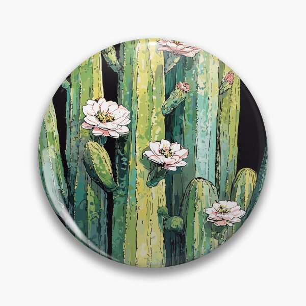 Item preview, Midnight Saguaro Bloom - Desert Cacti designed and sold by bapupa.