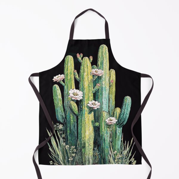 Item preview, Midnight Saguaro Bloom - Desert Cacti designed and sold by bapupa.