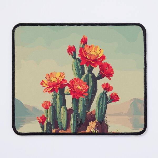 Item preview, The Floating Oasis - Desert Cacti designed and sold by bapupa.