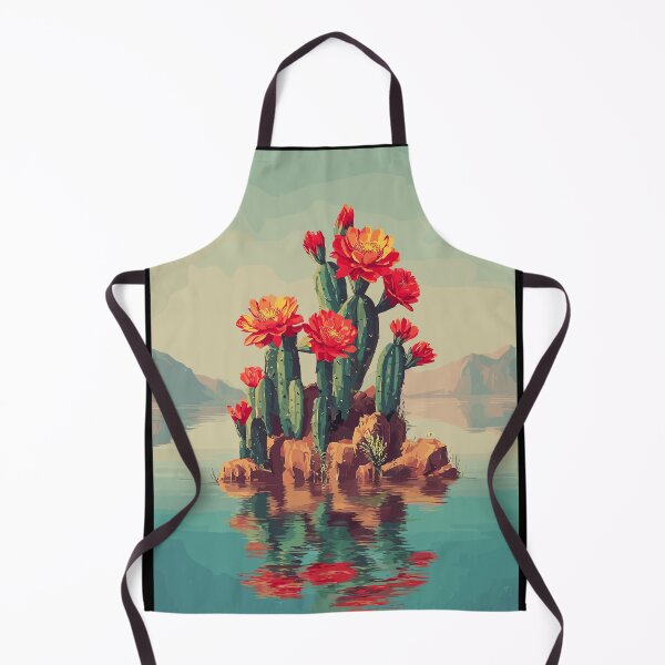 Item preview, The Floating Oasis - Desert Cacti designed and sold by bapupa.