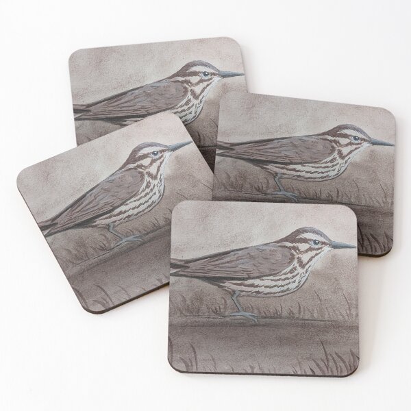 Item preview, Northern waterthrush in the wooded swamp  designed and sold by Matt Starr Fine Art .