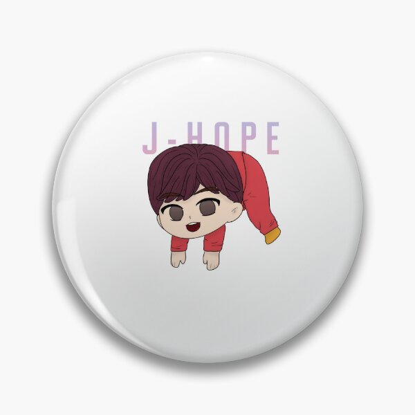 Artikelvorschau, BTS Chibi-Sticker | J-Hope, RM, Suga, Jin, Jimin, V, Jungkook Vinyl-Aufkleber (wasserfest) entworfen und verkauft von Lhinn Designs.