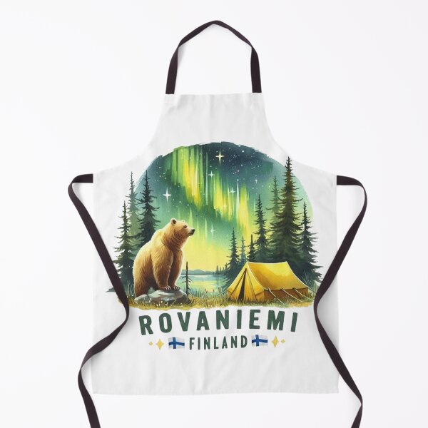 Item preview, Finland Rovaniemi Travel Art Emblem designed and sold by yunamaliskova.