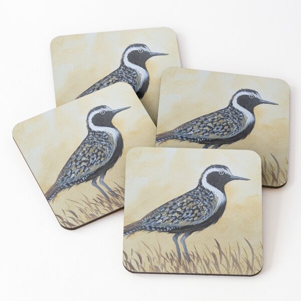 Item preview, Golden plover in the grasslands of the tundra  designed and sold by Matt Starr Fine Art .