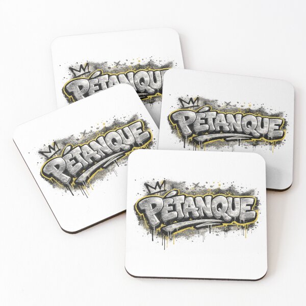 Item preview, Street Art - petanque T-shirt design designed and sold by BouleDogs.
