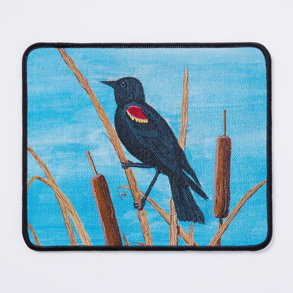 Item preview, Red Winged Blackbird at the Pond designed and sold by Matt Starr Fine Art .