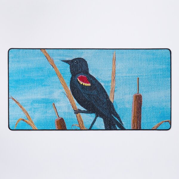 Item preview, Red Winged Blackbird at the Pond  designed and sold by Matt Starr Fine Art .