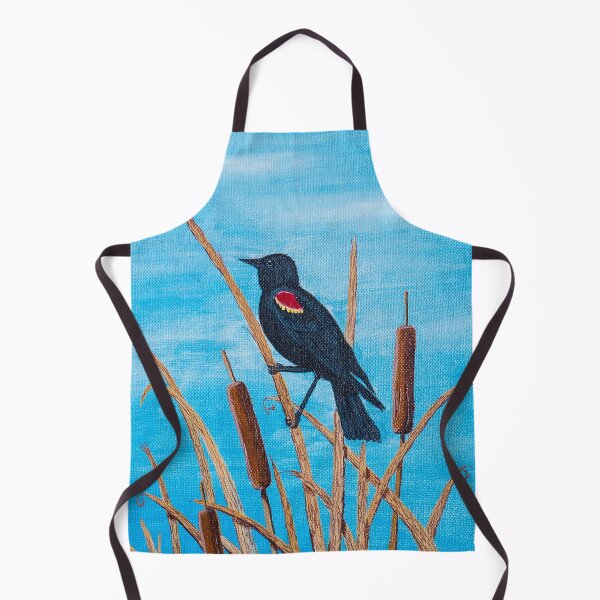 Item preview, Red Winged Blackbird at the Pond designed and sold by Matt Starr Fine Art .