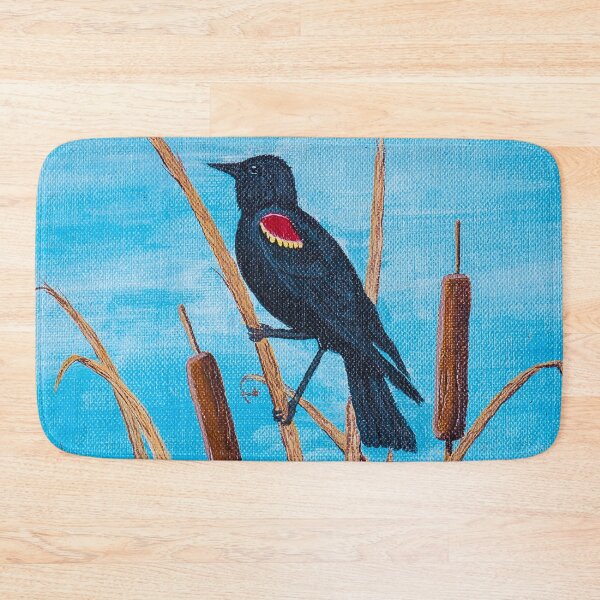 Item preview, Red Winged Blackbird at the Pond  designed and sold by Matt Starr Fine Art .