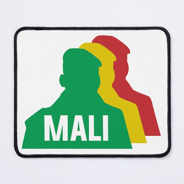 Item preview, Flag silhouette - Malian officer designed and sold by Wolagno.