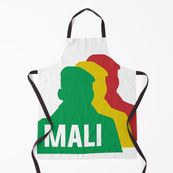 Item preview, Flag silhouette - Malian officer designed and sold by Wolagno.