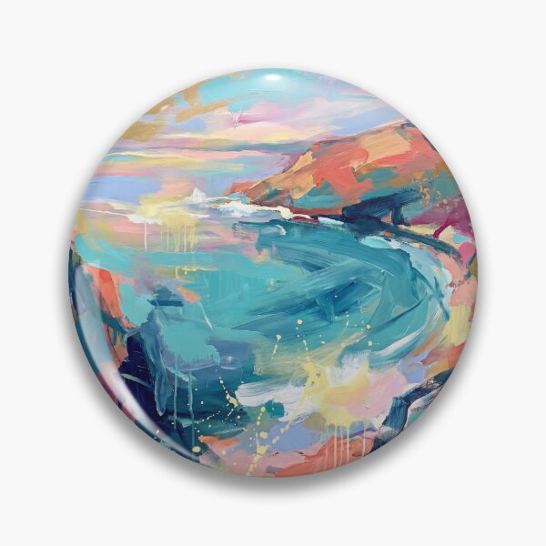 Item preview, Keem Bay Achill Island Abstract Painting designed and sold by Printpix.