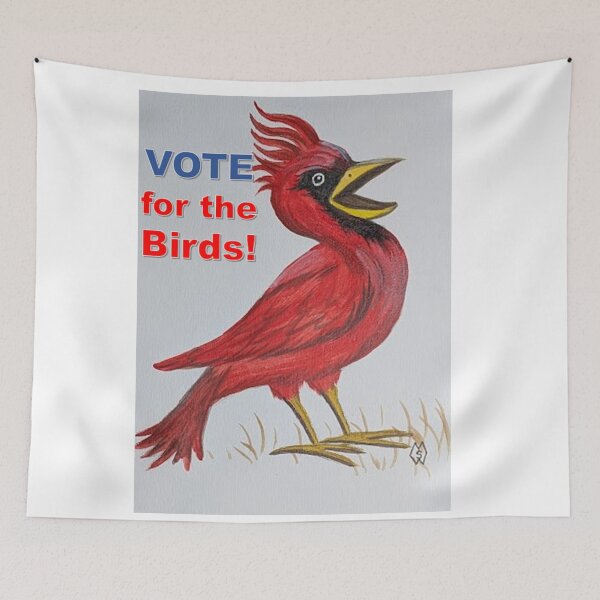 Item preview, Vote for the Birds  designed and sold by Matt Starr Fine Art .