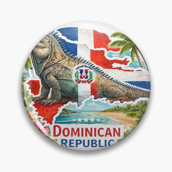 Item preview, Dominican Republic Como Dragon designed and sold by yunamaliskova.