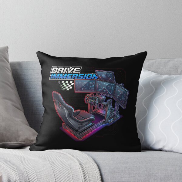Item preview, Sim Racing Drive Immersion Graphic Design designed and sold by enzoade.