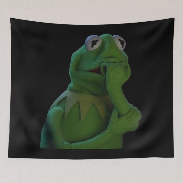 Item preview, Funny Kermit The Frog Smoking  designed and sold by carolcollins54.