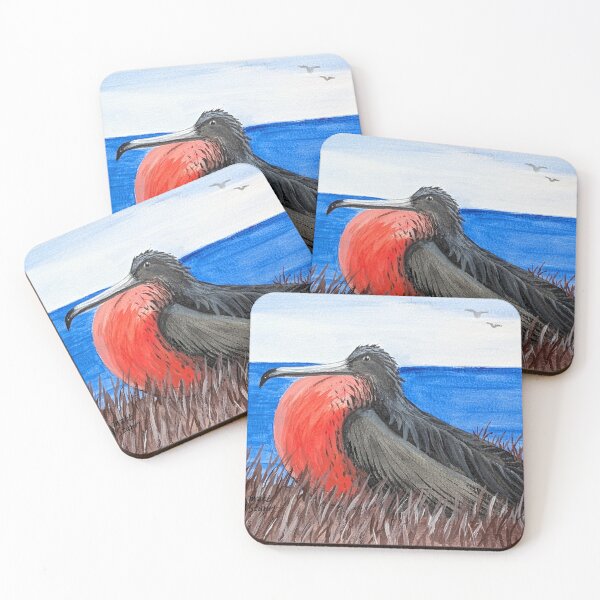 Item preview, Magnificent frigatebird on the coast  designed and sold by Matt Starr Fine Art .