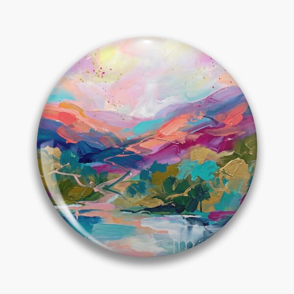 Item preview, Abstract Killarney National Park Landscape Painting designed and sold by Printpix.