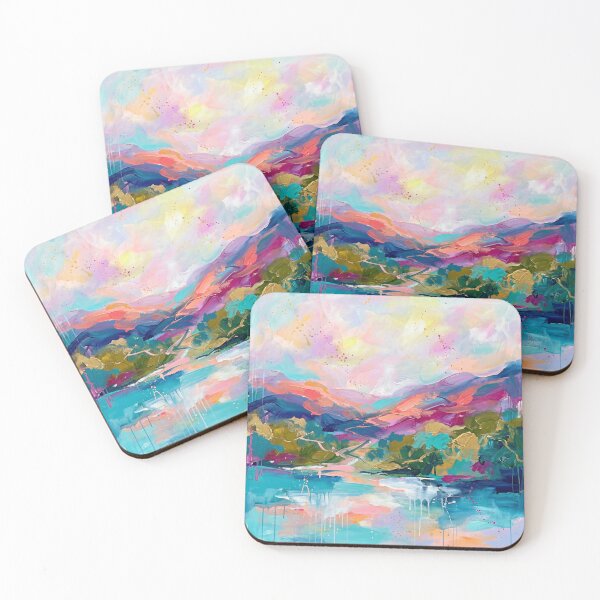 Item preview, Abstract Killarney National Park Landscape Painting designed and sold by Printpix.