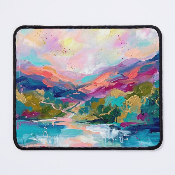 Item preview, Abstract Killarney National Park Landscape Painting designed and sold by Printpix.
