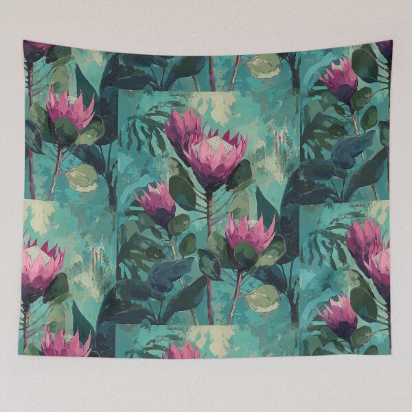 Item preview, Protea Bloom Study - Exotic Plants designed and sold by bapupa.