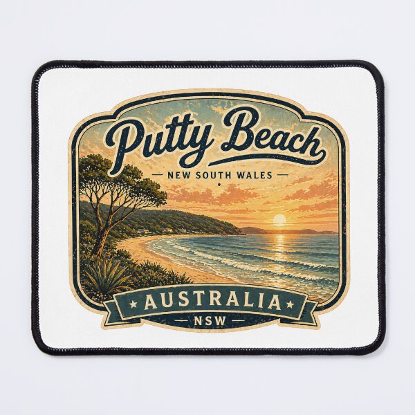 Item preview, Putty Beach, Bouddi National Park, NSW Australia  designed and sold by PamLeeDesign.