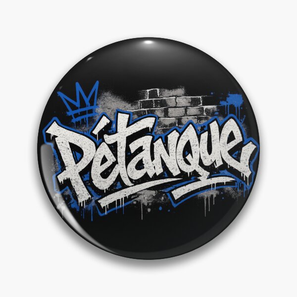 Item preview, Graffiti - petanque T-shirt design designed and sold by BouleDogs.