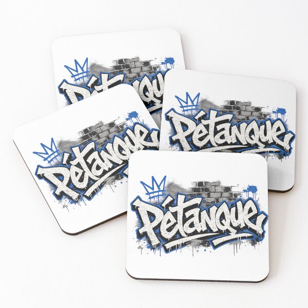Item preview, Graffiti - petanque T-shirt design designed and sold by BouleDogs.