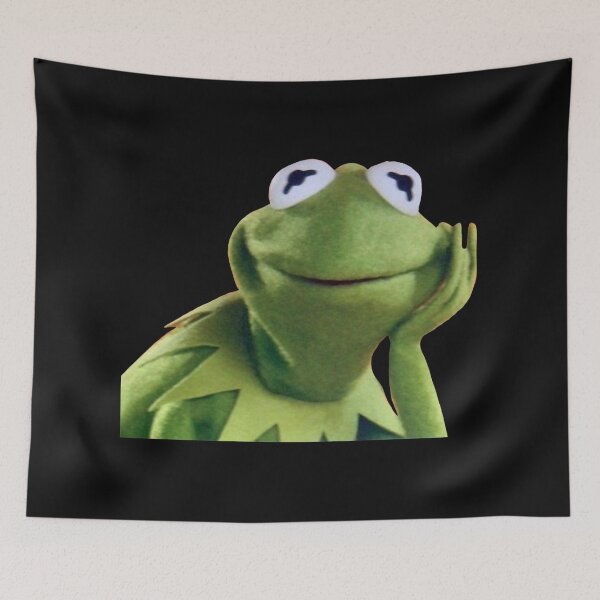 Item preview, Funny Kermit The Frog Smoking  designed and sold by carolcollins54.